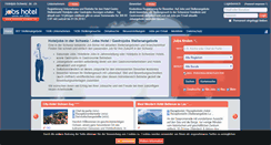 Desktop Screenshot of hoteljob-schweiz.de