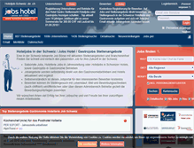 Tablet Screenshot of hoteljob-schweiz.de